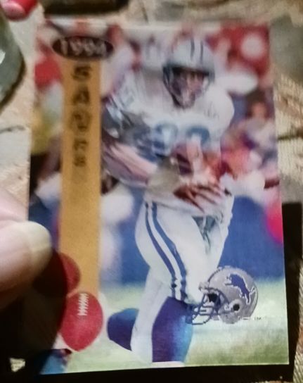 1994 Pinnacle Sportflics 2000 #12 Barry Sanders Detroit Lions — front