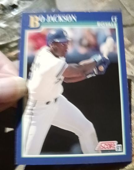 1991 Score #5 Bo Jackson — front