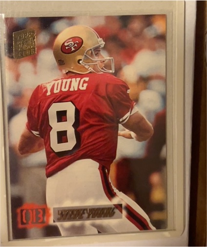 1994 Topps Stadium Club #625 Steve Young — front