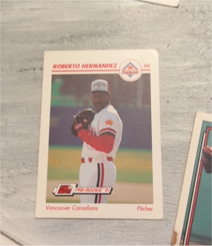 1991 Line Drive AAA #637 Roberto Hernandez — front