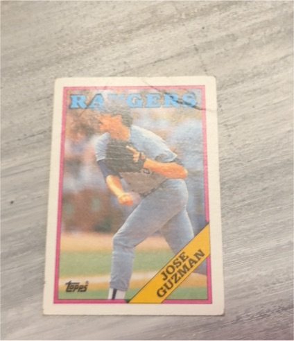 1988 Topps #563 Jose Guzman — front