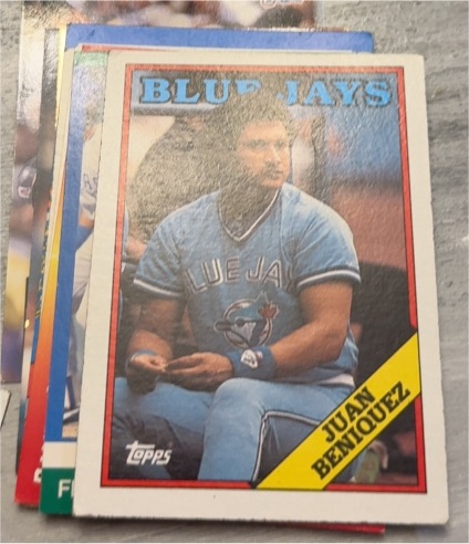 1988 Topps #541 Juan Beniquez — front