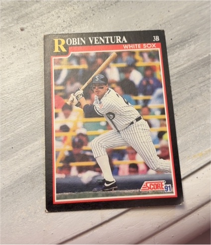 1991 Score #320 Robin Ventura — front