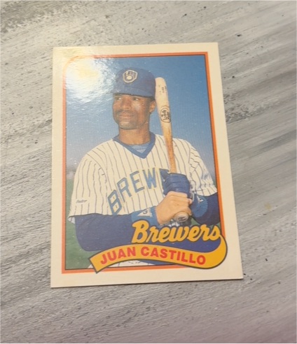 1989 Topps #538 Juan Castillo — front