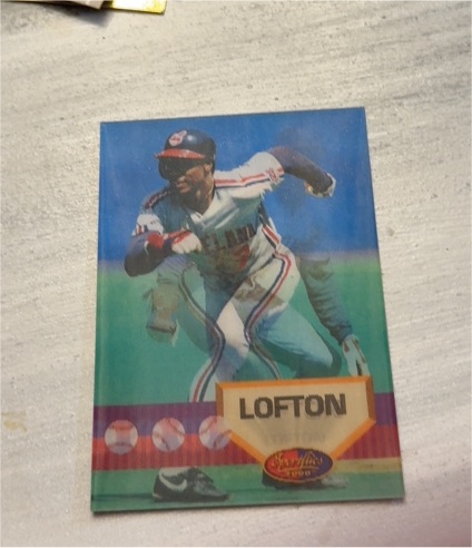 1994 Pinnacle Sportflics 2000 Brett Lofton — front