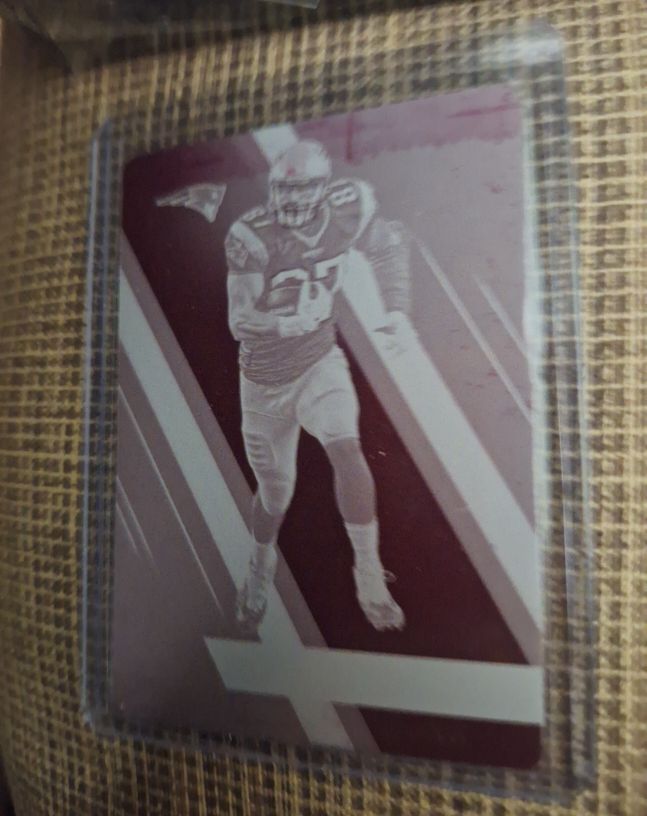 2024 Panini XR Printing Plate #RL01 Unknown Player — front
