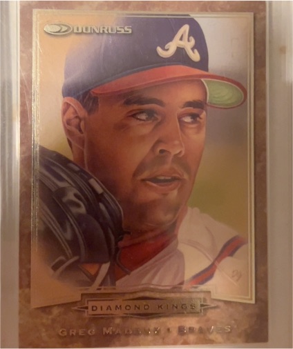 1998 Donruss Diamond Kings #2 Greg Maddux — front