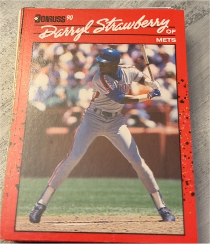 1990 Donruss #235 Darryl Strawberry — front