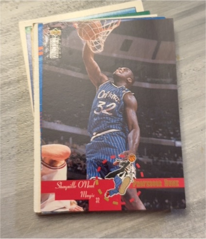1995-96 Upper Deck Collector's Choice #202 Shaquille O'Neal — front