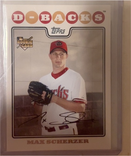 2008 Topps Update & Highlights #UH280 Max Scherzer — front