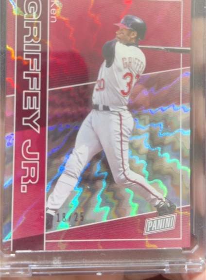 2025 Panini National Silver Pack #18 Ken Griffey Jr. — front