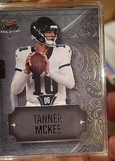 2023 Wild Card 7 Card Studs #7CHL55 Tanner McKee — front