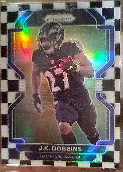 2021 Panini Prizm #283 J.K. Dobbins — front