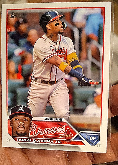 2023 Topps Series 1 #150 Ronald Acuna Jr — front