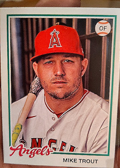 2022 Topps Archives #150 Mike Trout — front