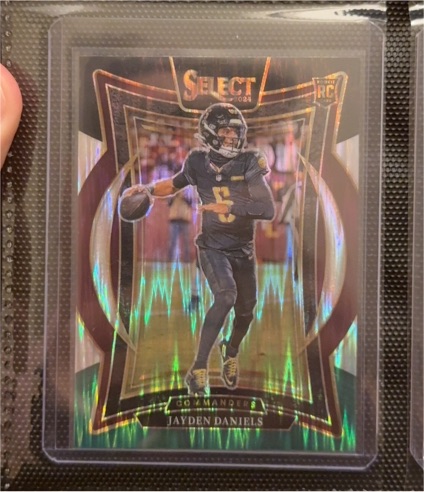 2024 Panini Select #26 Jayden Daniels — front