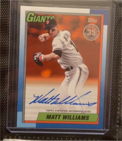 2025 Topps Series 2 1990 Topps #90B2-MWI Matt Williams — front