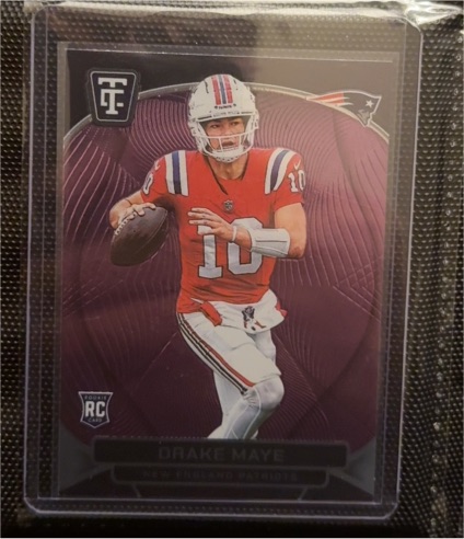 2024 Panini Totally Certified #121 Drake Maye — front