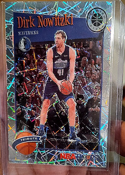 2019-20 Panini NBA Hoops Premium Stock #282 Dirk Nowitzki — front