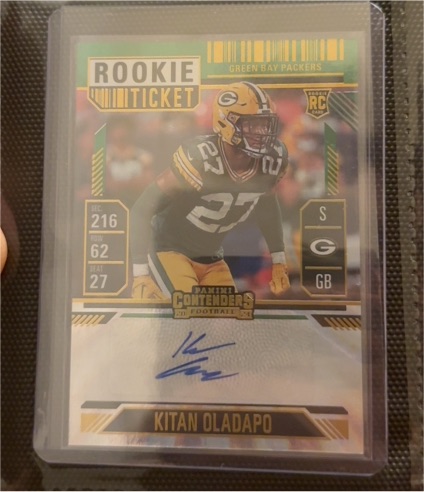 2024 Panini Contenders #216 Kitan Oladapo — front