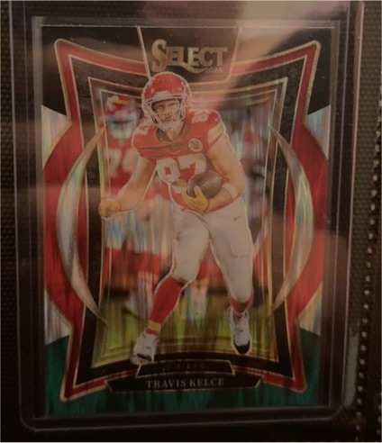 2024 Panini Select #97 Travis Kelce Concourse Prizm — front