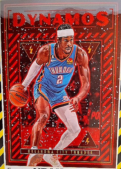 2023-24 Panini NBA Hoops Winter Dynamos #6 Shai Gilgeous-Alexander — front