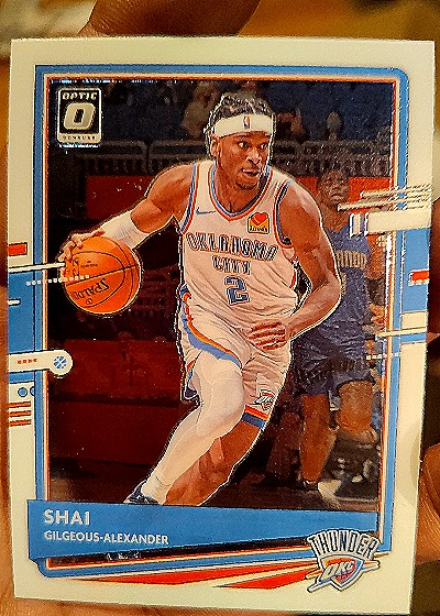 2020-21 Panini Donruss Optic #143 Shai Gilgeous-Alexander — front