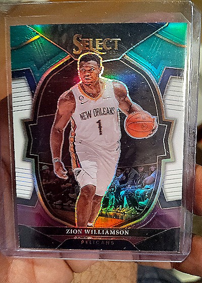 2022-23 Panini Select #24 Zion Williamson — front