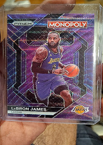 2023-24 Panini Prizm Monopoly #PS9 LeBron James — front