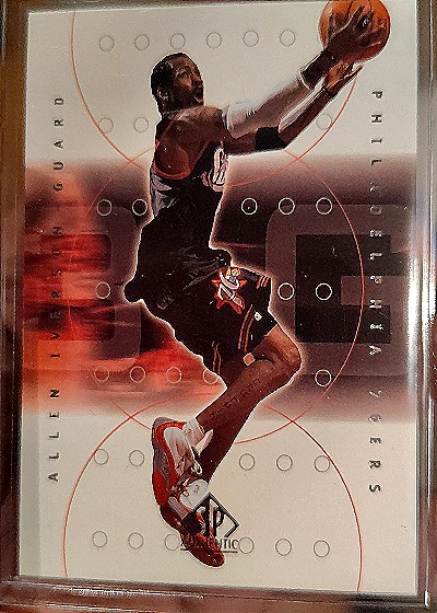 2000-01 Upper Deck SP Authentic #61 Allen Iverson — front