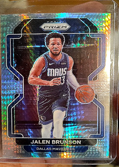 2021 Panini Prizm #3 Jalen Brunson — front