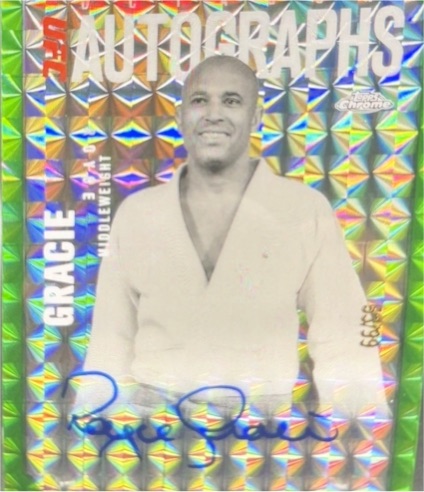 2025 Topps Chrome UFC #OLA-RG Royce Gracie — front