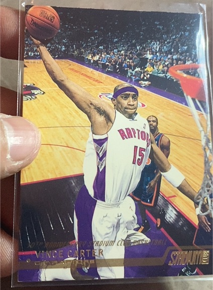 2002-03 Topps Stadium Club #30 Vince Carter — front