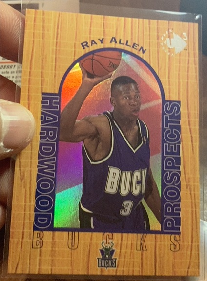 1996-97 Upper Deck UD3 #5 Ray Allen — front