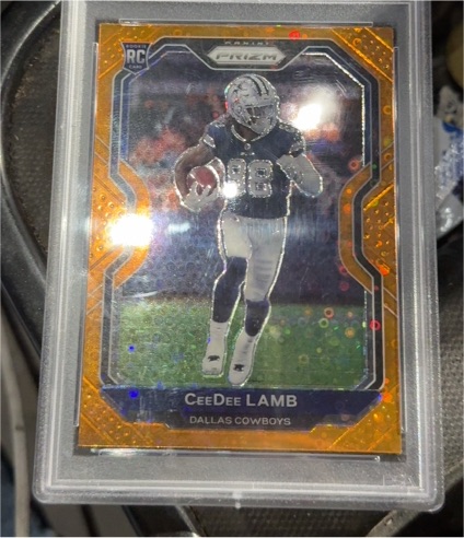 2020 Panini Prizm #334 CeeDee Lamb — front