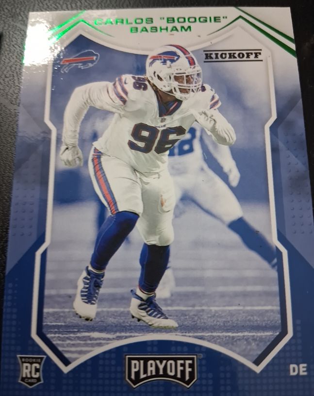 2021 Panini Playoff #269 Carlos "Boogie" Basham Kickoff — front