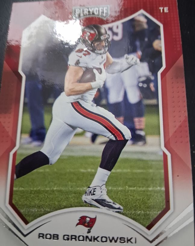 2021 Panini Playoff #172 Rob Gronkowski Tampa Bay Buccaneers — front