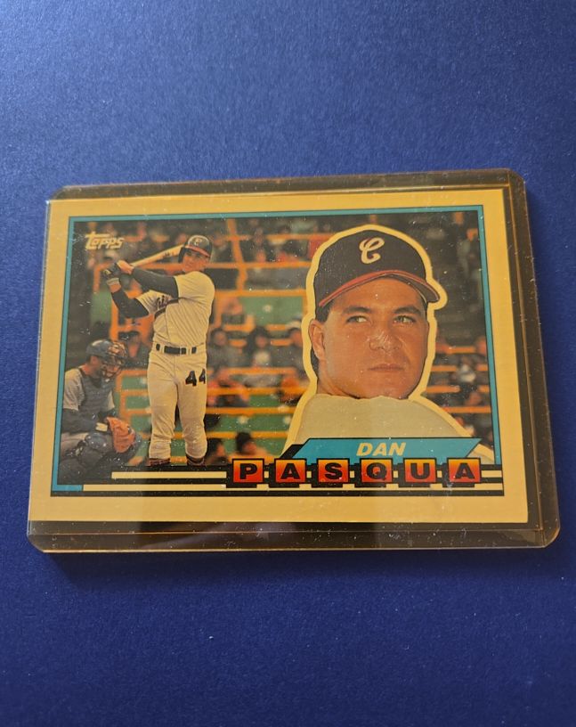1989 Topps Big Baseball #44 Dan Pasqua — front