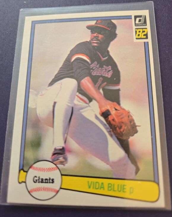 1982 Donruss #222 Vida Blue — front
