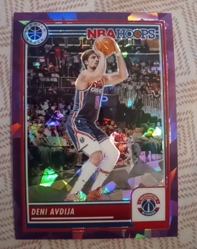 2023-24 Panini NBA Hoops Premium Stock #226 Deni Avdija — front