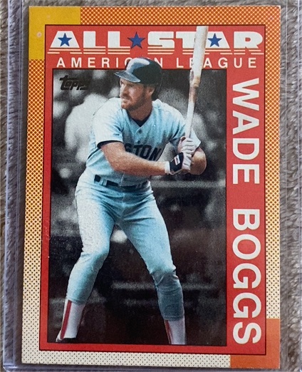 1990 Topps #387 Wade Boggs — front