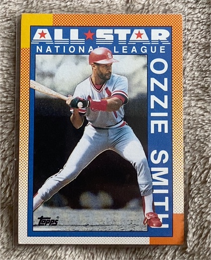 1990 Topps #400 Ozzie Smith — front