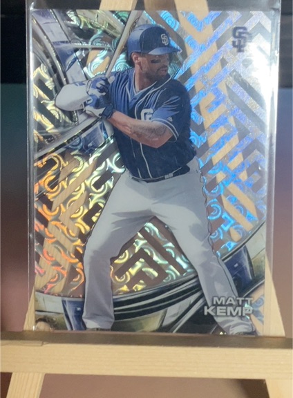 2016 Topps High Tek #HTMKE Matt Kemp — front