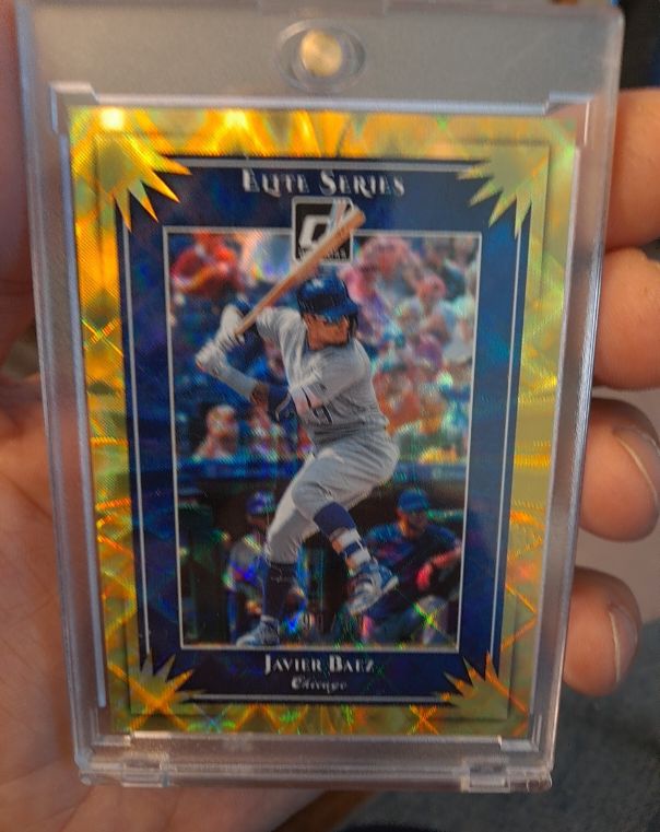 2019 Panini Donruss Elite Series #ES6 Javier Baez — front