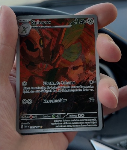 2023 Pokémon Scarlet & Violet Sv03: Obsidian Flames #205 Scizor — front