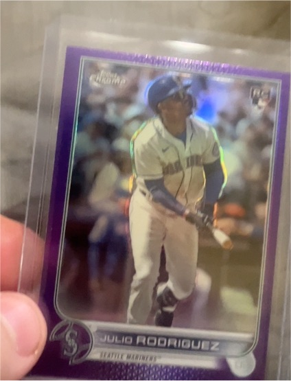 2022 Topps Chrome Update #USC150 Julio Rodriguez — front