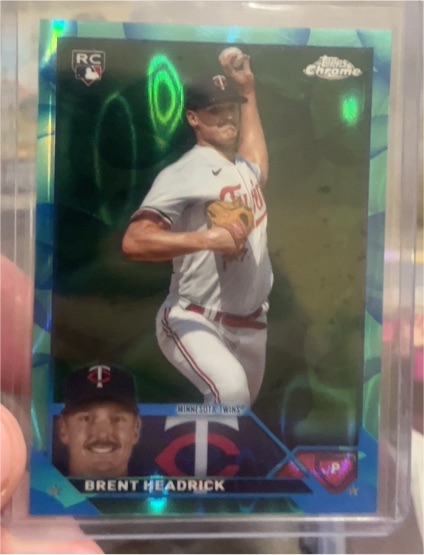 2023 Topps Chrome Update #US54 Brent Headrick — front