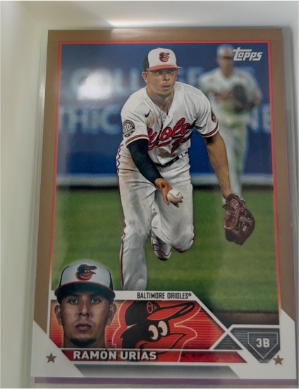 2023 Topps #3B Ramon Urias — front