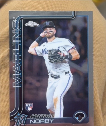2025 Topps Chrome #199 Connor Norby — front