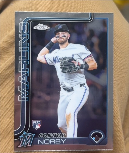 2025 Topps Chrome #199 Connor Norby — front